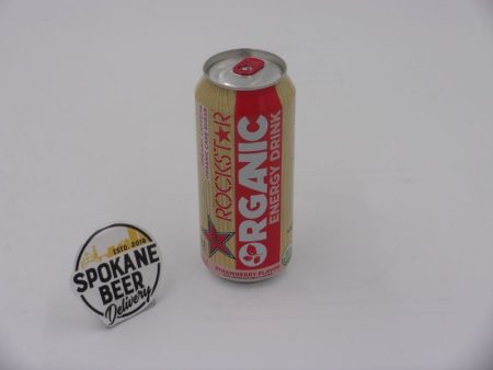 Rockstar Organic Strawberry Energy Drink 16 oz