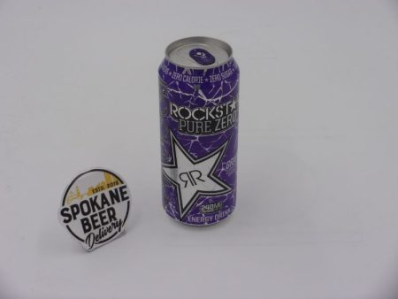 Rockstar Pure Zero Grape Energy Drink 16 oz