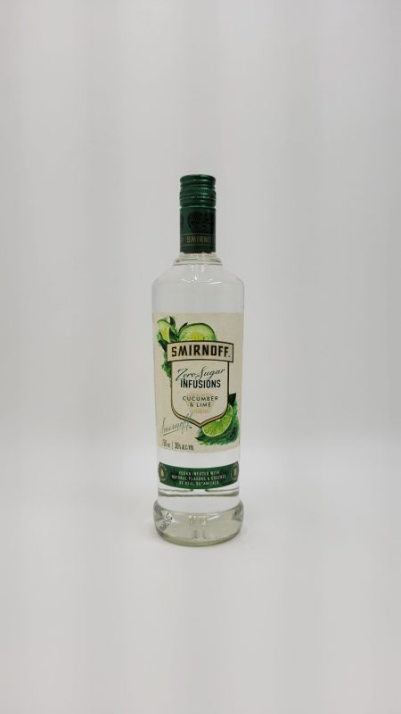 Smirnoff Zero Sugar Infusions Cucumber & Lime 750 ml