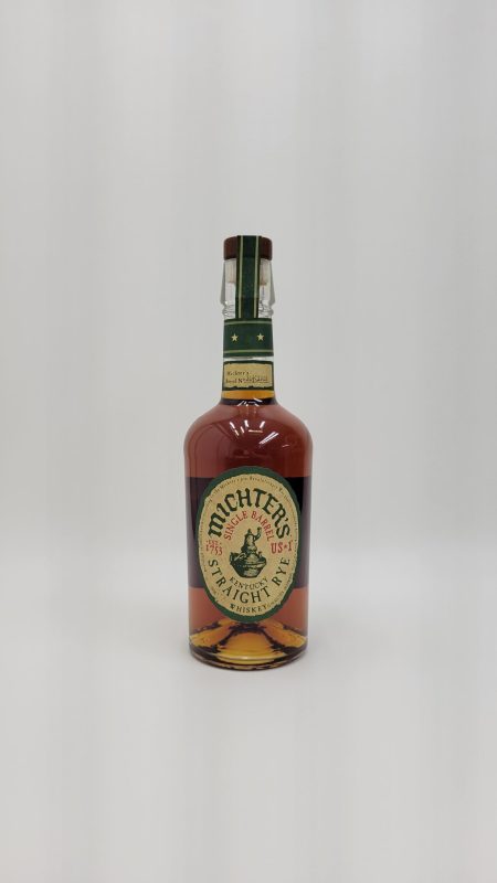 Michter’s Single Barrel Straight Rye Whiskey – 750 ml