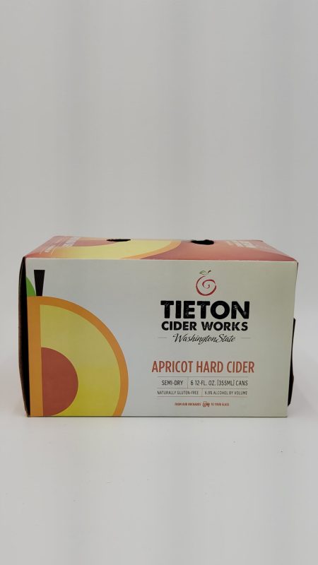 Tieton Hard Apricot Cider 6pack