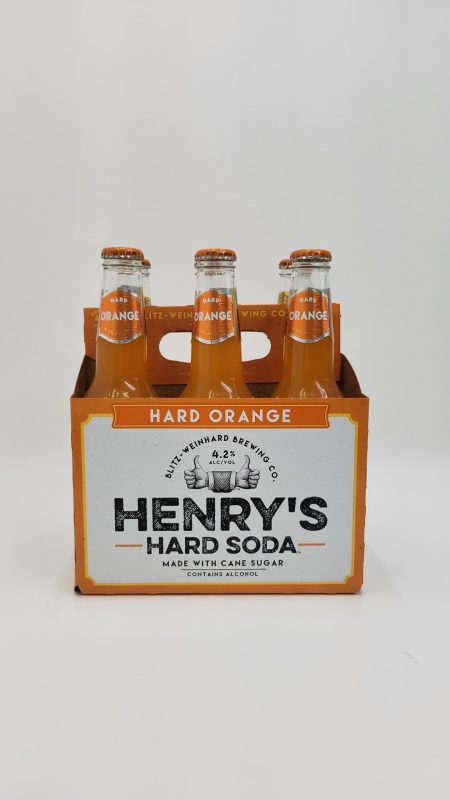 Henry’s Hard Orange Soda 6pack