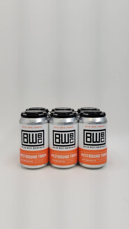 Brick West Westbound Train IPA 6 pack 12 oz can