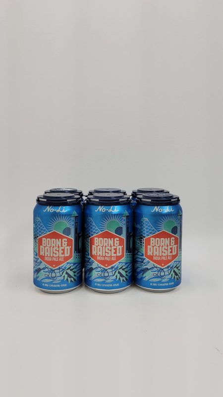 No-Li Born & Raised IPA 6 pack 12 oz can