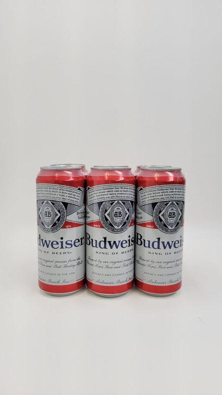 Budweiser 6 pack 16 oz can