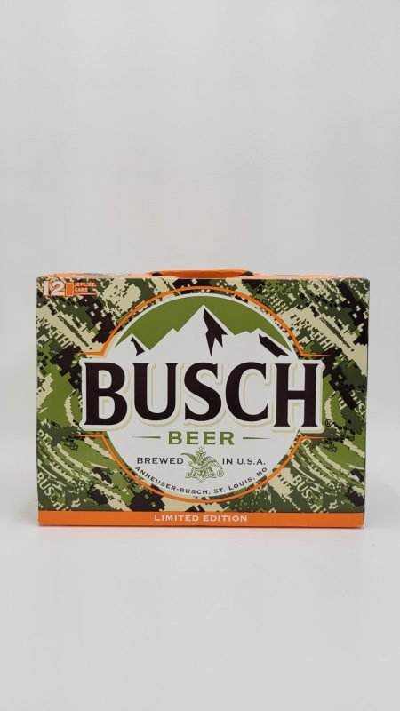 Busch 12 pack 12 oz cans
