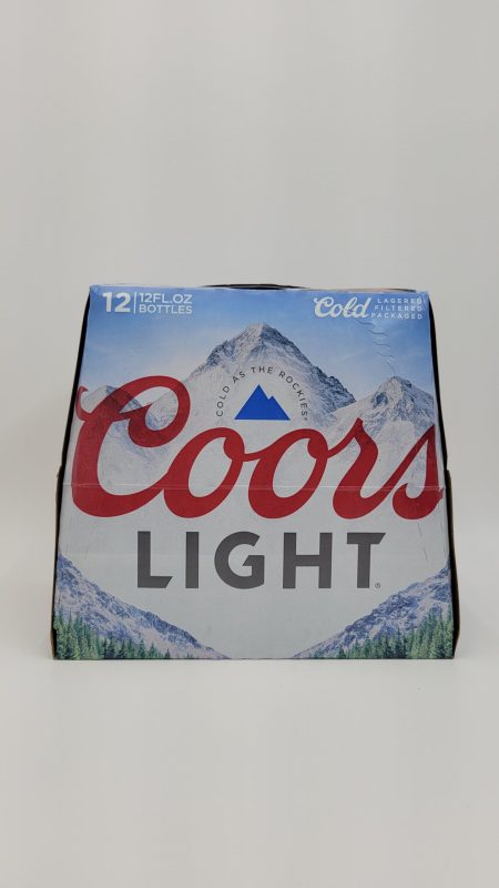 Coors Light 12 pack 12 oz bottle