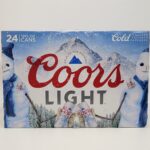 Coors Light 24 pack 12 oz cans