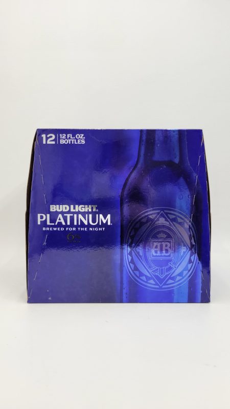 Bud Light Platinum 12 pack 12 oz bottles
