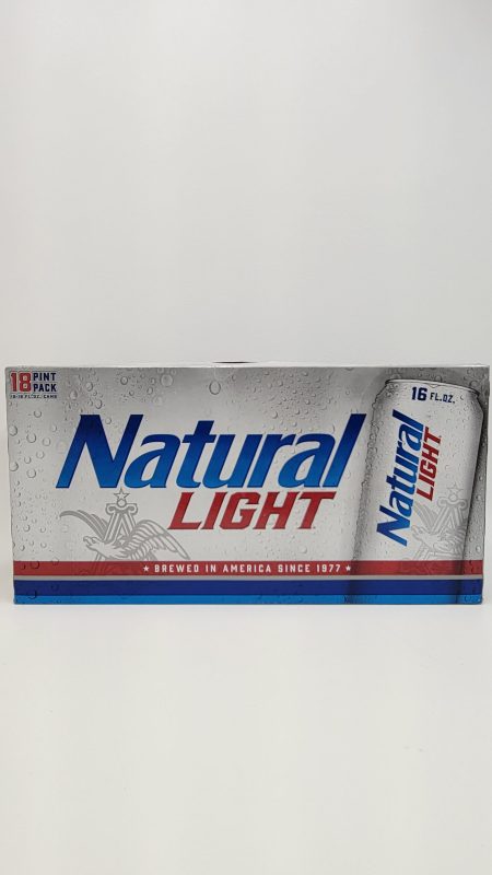 Natural Light 18 pack 16 oz can