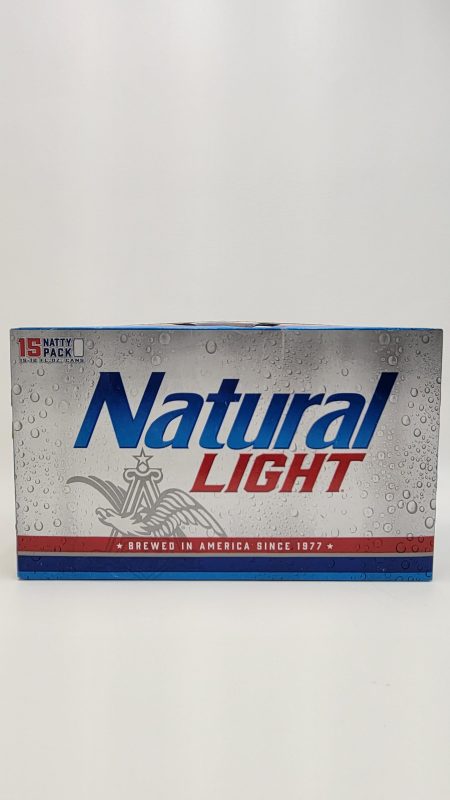 Natural Light 15 pack 12 oz cans