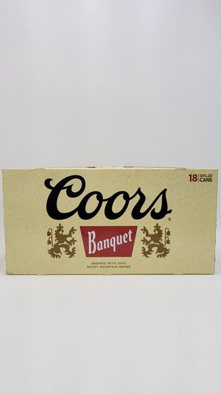 Coors Banquet 18 pack 12 oz cans