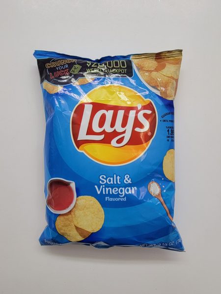 Lays Salt & Vinegar Potato Chips 2.6 oz