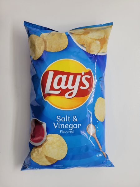 Lays Salt & Vinegar Potato Chips 7.75 oz