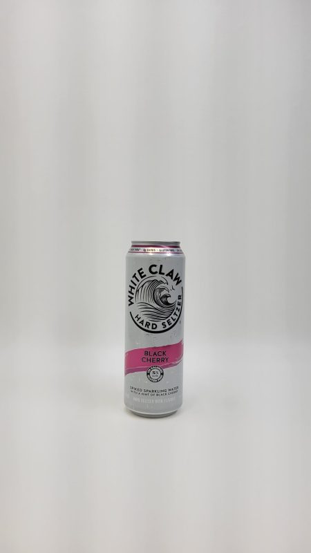 White Claw Hard Seltzer Black Cherry 19.2 oz can
