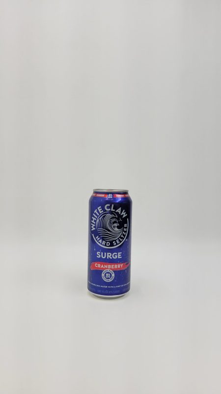 White Claw Hard Seltzer Surge Cranberry 16 oz can