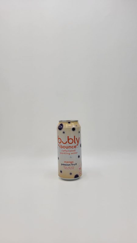 Bubly Bounce Mango Passionfruit Sparkling Water 16 oz can