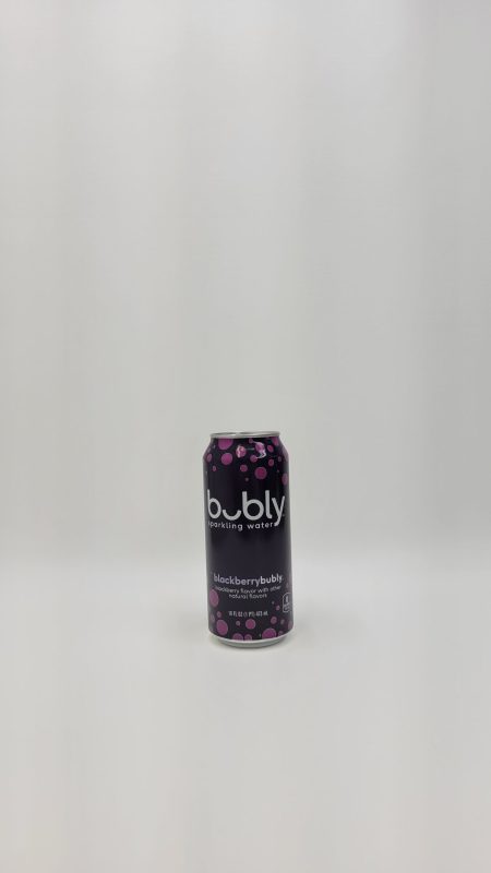 Bubly Blackberry Sparkling Water 16 oz can