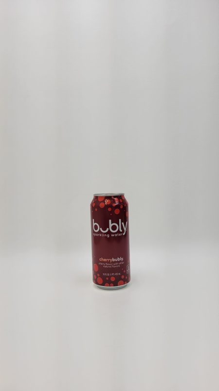 Bubly Cherry Sparkling Water 16 oz can