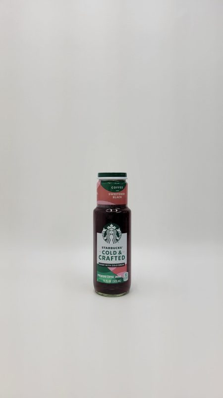 Starbucks Coffee Sweetened Black 11 oz glass bottle
