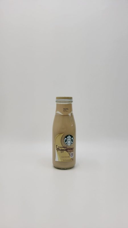 Starbucks Frappuccino Vanilla 13.7 oz glass bottle