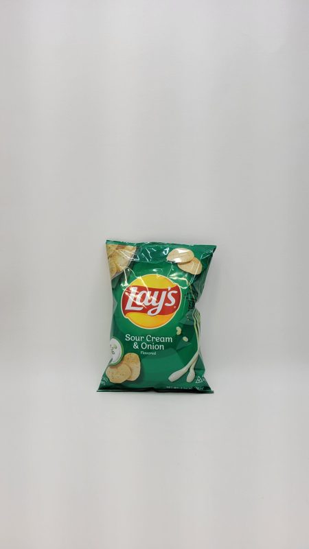Lays Sour Cream & Onion Potato Chips 2.6 oz