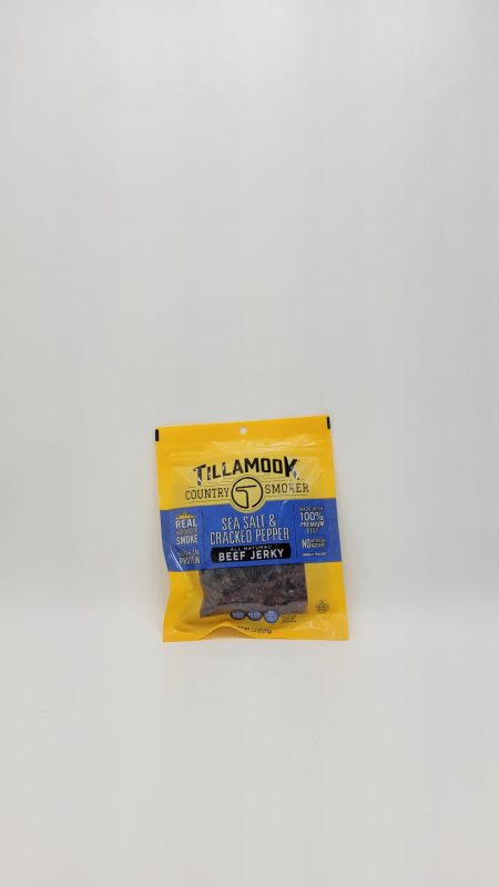 Tillamook Sea Salt and Cracked Pepper Beef Jerky 2.5 oz