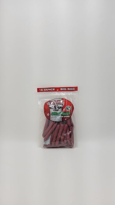 Old Trapper Jalapeno Deli Beef Sticks 15 oz bag