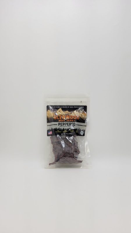 Glenwood Beef Jerky Peppered 10 oz