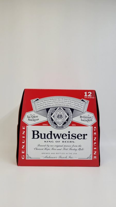 Budweiser 12 pack 12 oz bottles