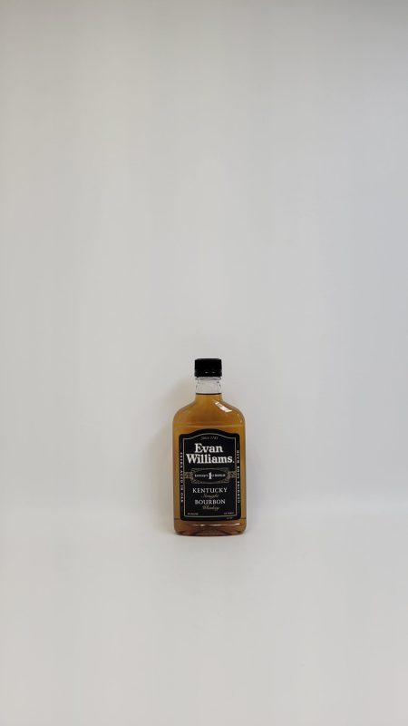 Evan Williams Black Label Kentucky Straight Bourbon Whiskey 375 ml