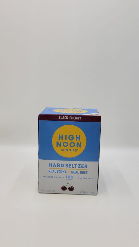 High Noon Vodka Soda Black Cherry 4 Pack