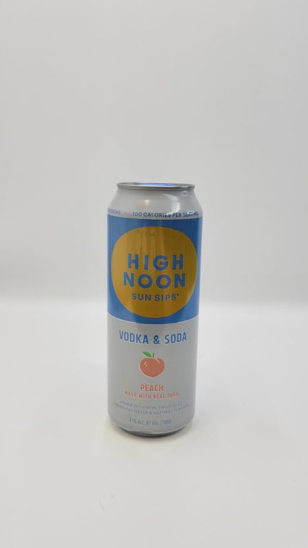 High Noon Vodka Soda Peach 700ml