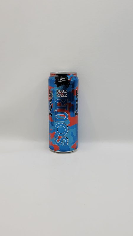 Four Loko Blue Razz 23.5 oz can